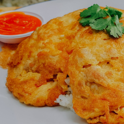 ข้าวไข่เจียวหมูสับ