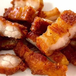 Fried Pork Belly with Fish Sauce