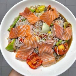 ตำซั่วแซลมอนบราวน์