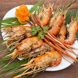 กุ้งก้ามกรามเผา1kg