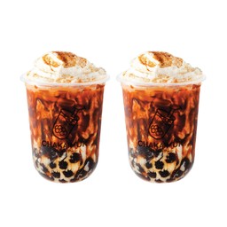 ชาไทยบราวชูก้า2 แก้ว Brown Sugar Thai Tea Twin