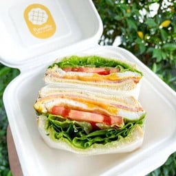 แซนวิชแฮมชีสไข่ดาว