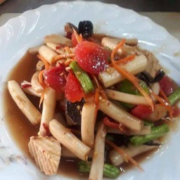 ตำไหลบัวหมูยอ