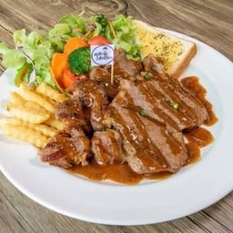 สเต็กสันคอ