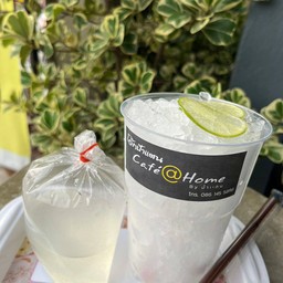 น้ำผึ้งมะนาวโซดาเย็น