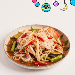 ตำ ขนมจีน