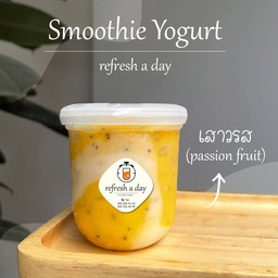 Refresh a day สมูทตี้โยเกิร์ต