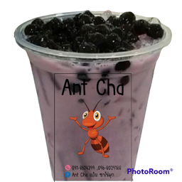 ชานมเผือกปั่น..