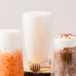 Cold fresh milkนมสด เย็น