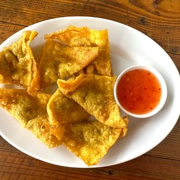 เกี๊ยวไส้หมูทอด