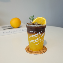 Black Orange MANDARIN (อเมริกาโน-น้ำส้ม)