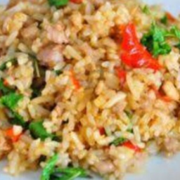 ข้าวครุกกะเพราไก่