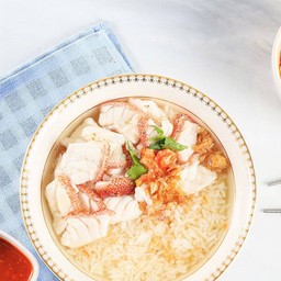 ข้าวต้มปลาเก๋าแดง