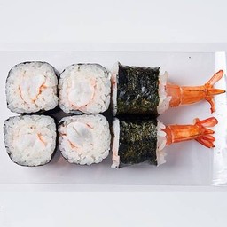 ข้าวห่อสาหร่ายไส้กุ้ง