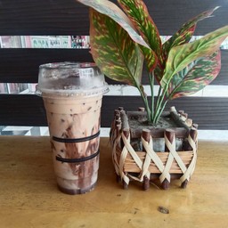 ชานมไข่มุก+โกโก้(ไม่ไข่มุก)