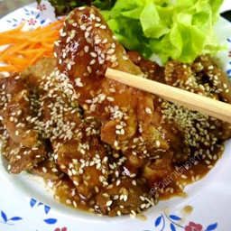 ข้าวหน้าเนื้อวัวเสือร้องไห้เทอริยากิ