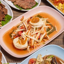 ตำไทยไข่เค็ม