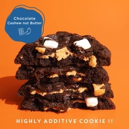 Chocolate cashew nut cookie