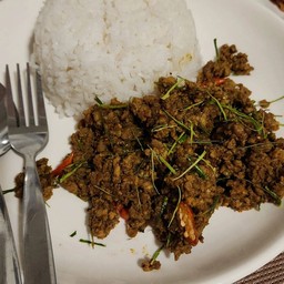 คั่วกลิ้งหมูสับ