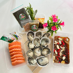 Set 5 (หอยนางรมไทย ม่อนมิ กุ้งดอง)