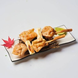 ไก่เสียบไม้ย่าง