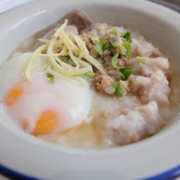 โจ๊กพิเศษหมู+เครื่องใน (ไม่มีไข่)