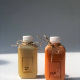 น้ำผลไม้สกัดเย็น ( แครอท แอปเปิลเขียว ฝรั่ง)