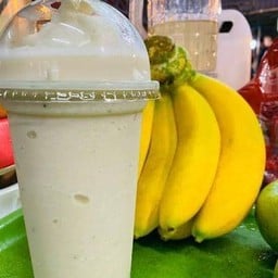 กล้วยนมสดปั่น Banana Milk Frappe 香蕉牛奶冰沙