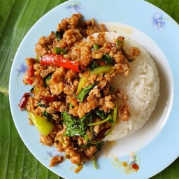 ร้านกะเพราบ้านสวนแม่เปีย