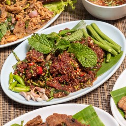 ก้อยเนื้อ(มะนาว)