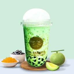 นมแคนตาลูปไข่มุก