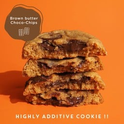 Brown butter choco-chips cookie