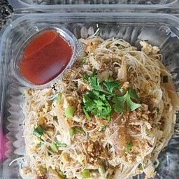 ก๋วยเตี๋ยวคั่วไข่(เส้นหมี่) ต้องเบิ้ล