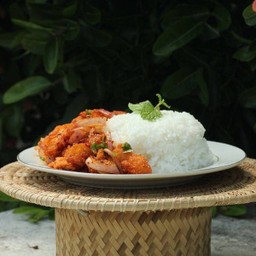 ข้าวยำไก่สไปซี่