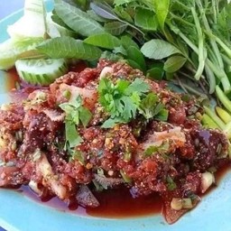 ก้อยเนื้อขมอีสานเมนูขายดี