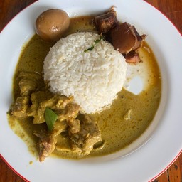 ข้าวราดแกง 2 อย่าง