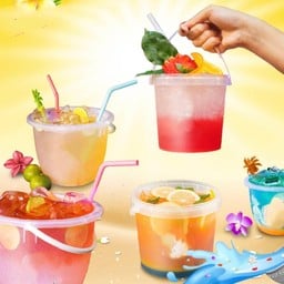 เครื่องดื่ม สดชื่น โซดา (เลือกรสได้เอง) 32 Oz