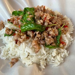 โปร 100 รีวิว กะเพราหมูสับ3ห่อ