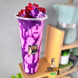 💖นมชมพู Vs เผือกม่วงลาวา💟 (ไซสแก้วยีราฟปริมาณเท่าแก้วถังจ้า)