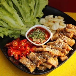 เซ็ตหมูสามชั้นย่าง