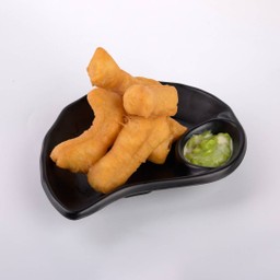 ปาท่องโก๋+สังขยา