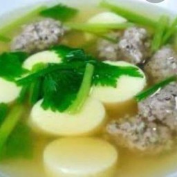 ต้มจืดเต้าหู้หมูสับ