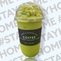 มะพร้าว+อโวคาโ้ด้นมสดปั่น