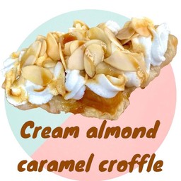 ครอฟเฟิลครีมอัลมอนด์คาราเมล