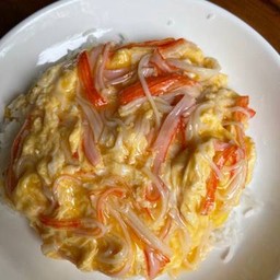 ข้าวไข่ข้นปูอัด