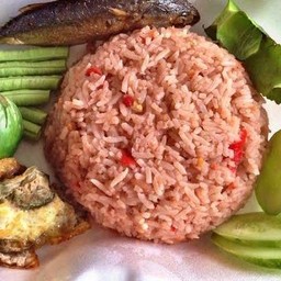 ข้าวคลุกน้ำพริก ลงเรือ