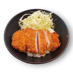 ข้าวหน้าหมูทอดทงคัดสึ(ฟรีซุป)