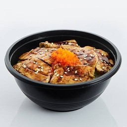 ข้าวหน้าฟัวกราส์ซอสเทอริยากิ