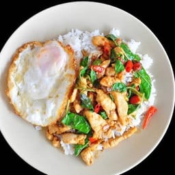 บ้านกะเพราพริกแห้ง อาหารตามสั่ง สาขา1