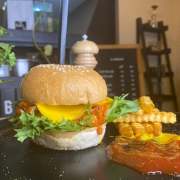 เบอร์เกอร์ไก่สไปซี่